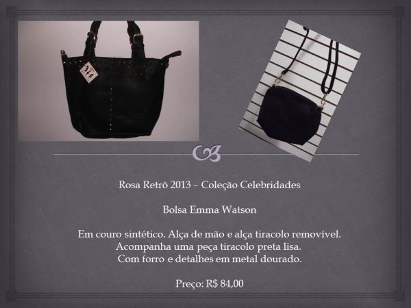 Bolsa Emma Watson