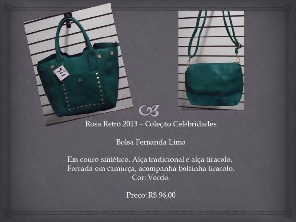 Bolsa Fernanda Lima