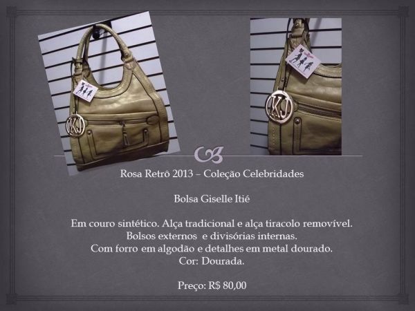 Bolsa Giselle Itiê