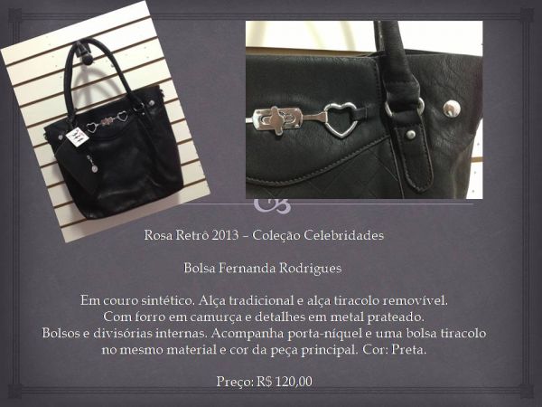 Bolsa Fernanda Rodrigues