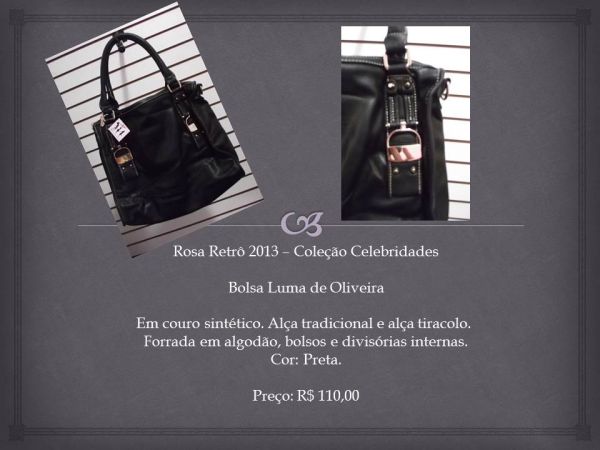Bolsa Luma de Oliveira