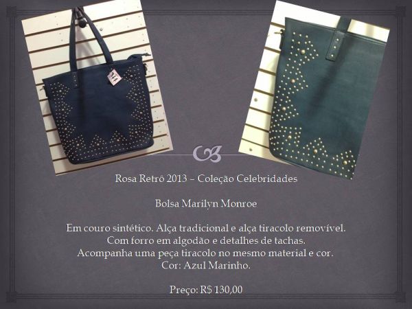 Bolsa Marilyn Monroe